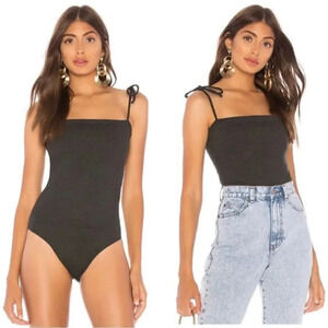 Capulet X REVOLVE Charcoal Grey Framboise Bodysuit